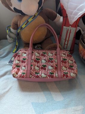 Hello Kitty Pink Hello Kitty Cherry Purse Bag